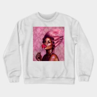 Yas, Queen, Madam Lolli in pink Crewneck Sweatshirt